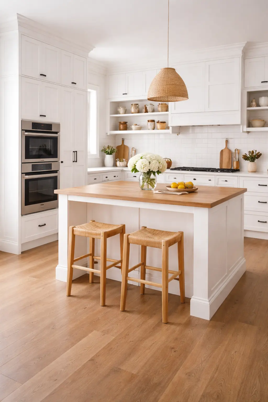 Balti mediniai baldai